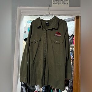 Torrid Jurassic Park over jacket